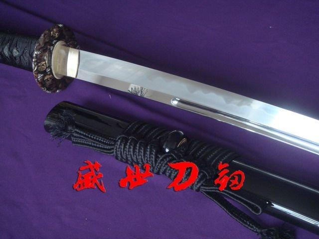Clay Tempered Japanese Samurai Katana Lion Tsuba Razor Sharp Blade