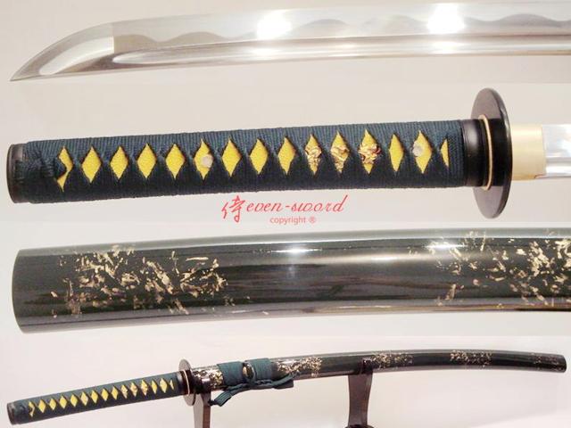 Handmade Japanese Samurai Katana Sword Full Tang Blade Sharpened Edge