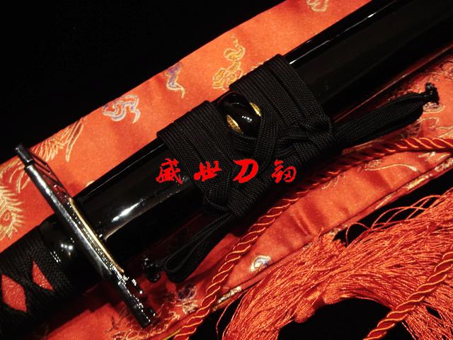 31 Inch Handmade Japanese Wakizashi Katana Sword 1060 Carbon Steel Full Tang Blade