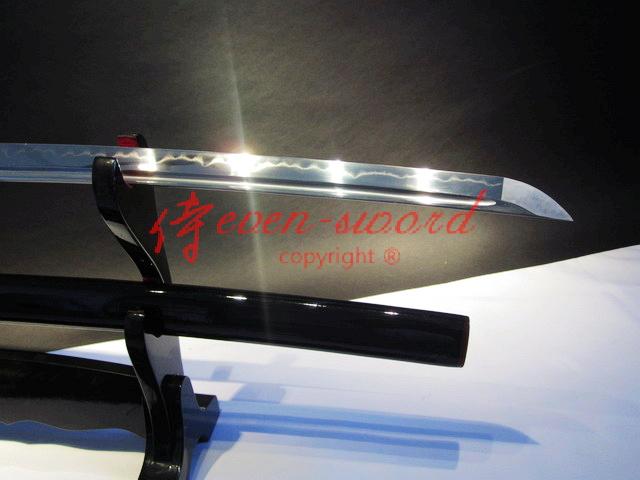 Claytempered Folded Steel Japanese Katana Functional Sword Full Tang Blade