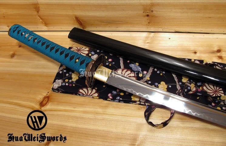 T10 Blade Handforged Shinogi Zukuri Bohi Shinken Samurai Sword
